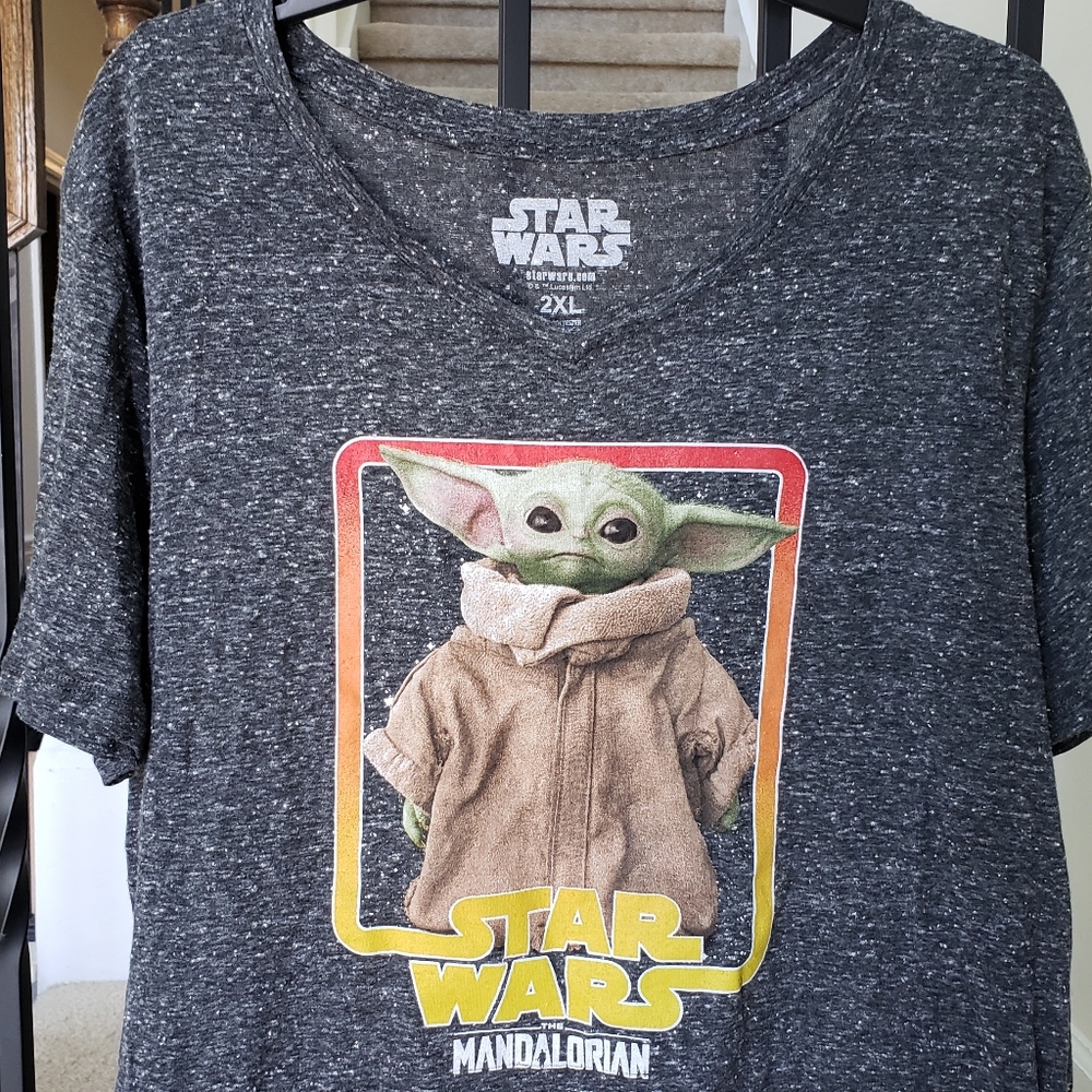 NWT Star Wars Mandalorian T-shirt Sz-2X